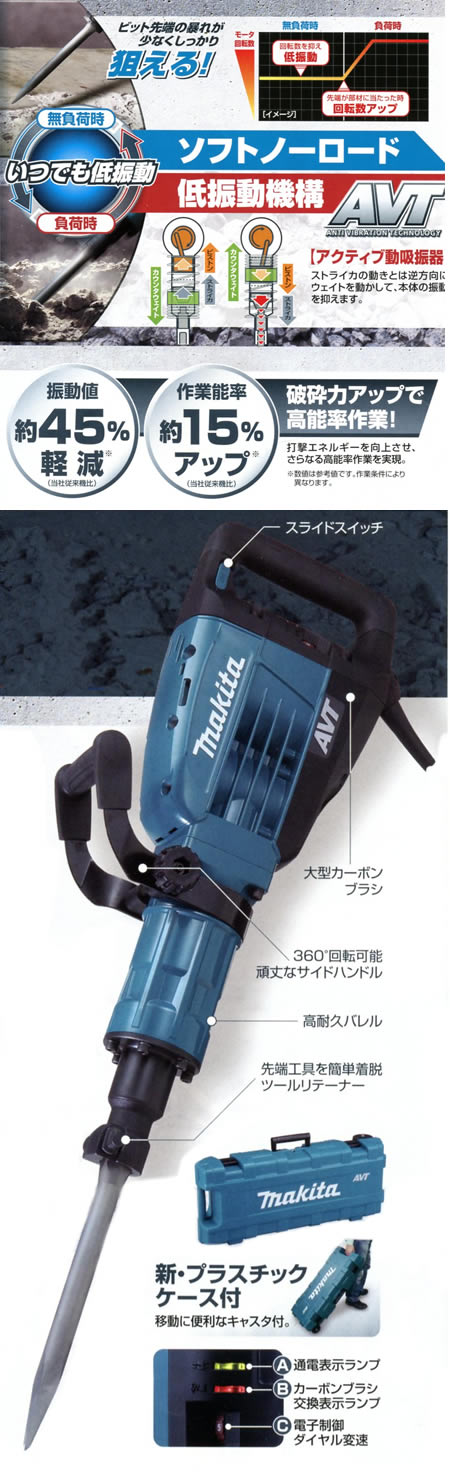 マキタ HM1317C 電動ハンマ 【通販ショップe-道具市場】